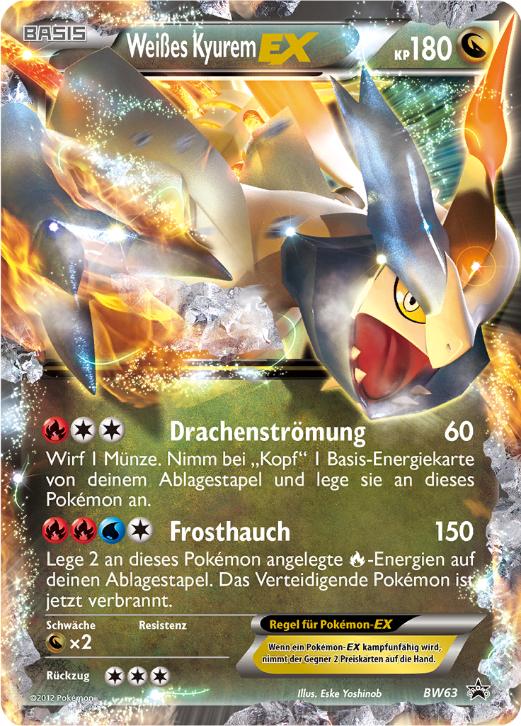 White Kyurem EX #63