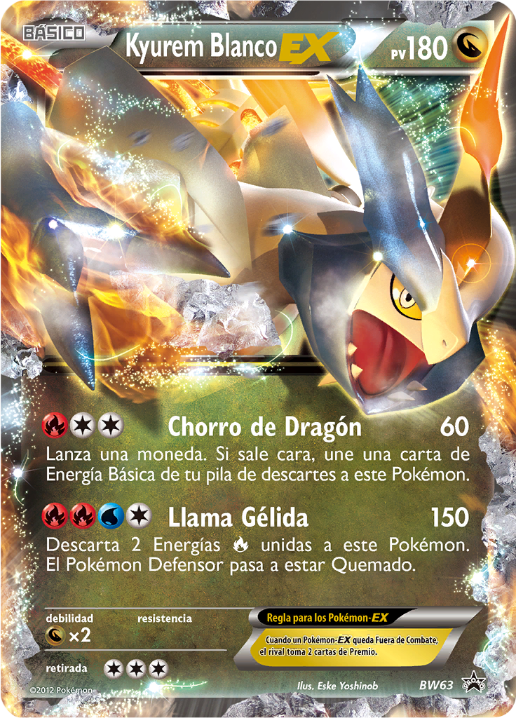 Kyurem Blanco-EX #63