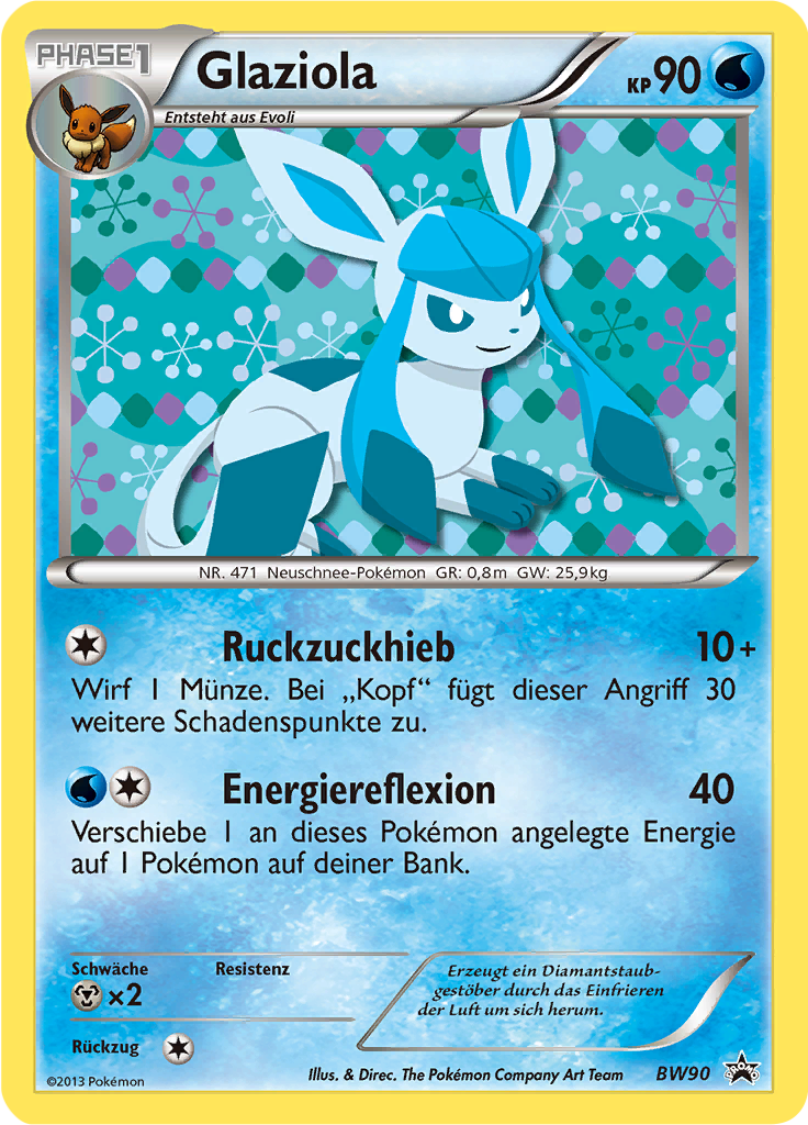 Glaceon #90 — SW Promokarten