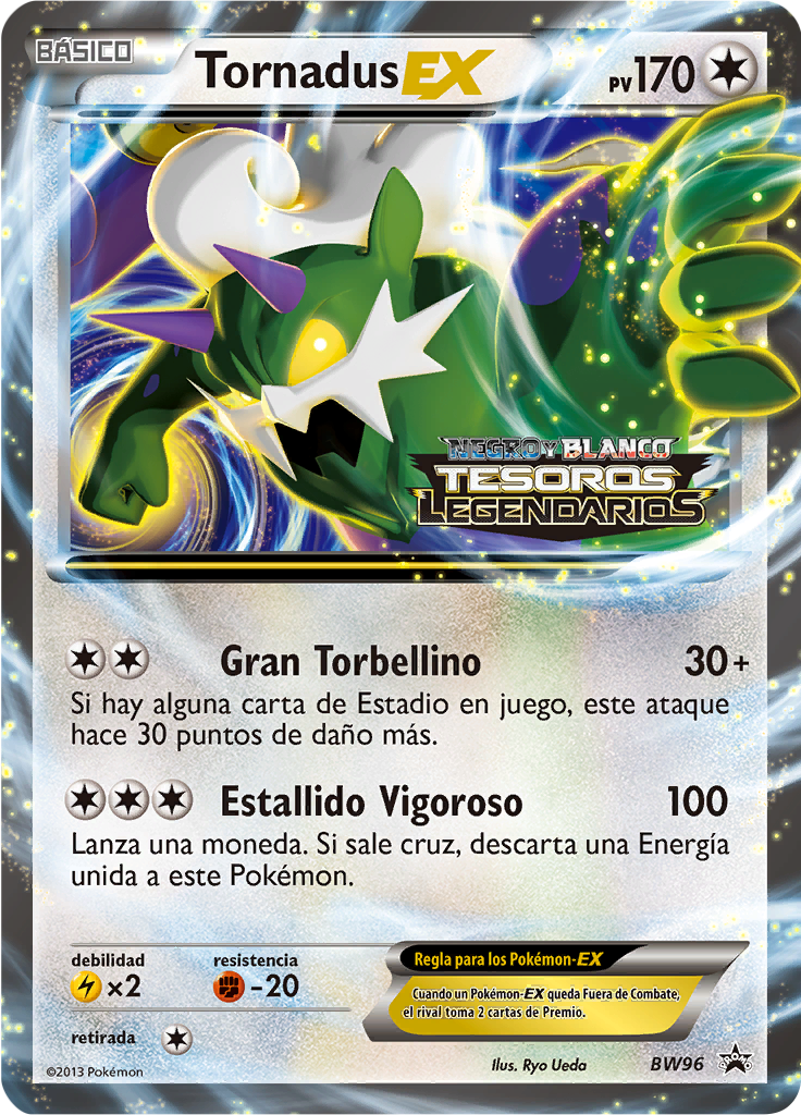 Tornadus EX #96 — NB Promo