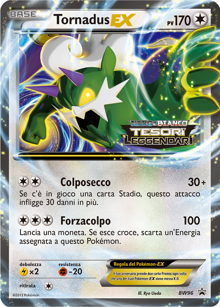 Tornadus EX #96 — NB Promo