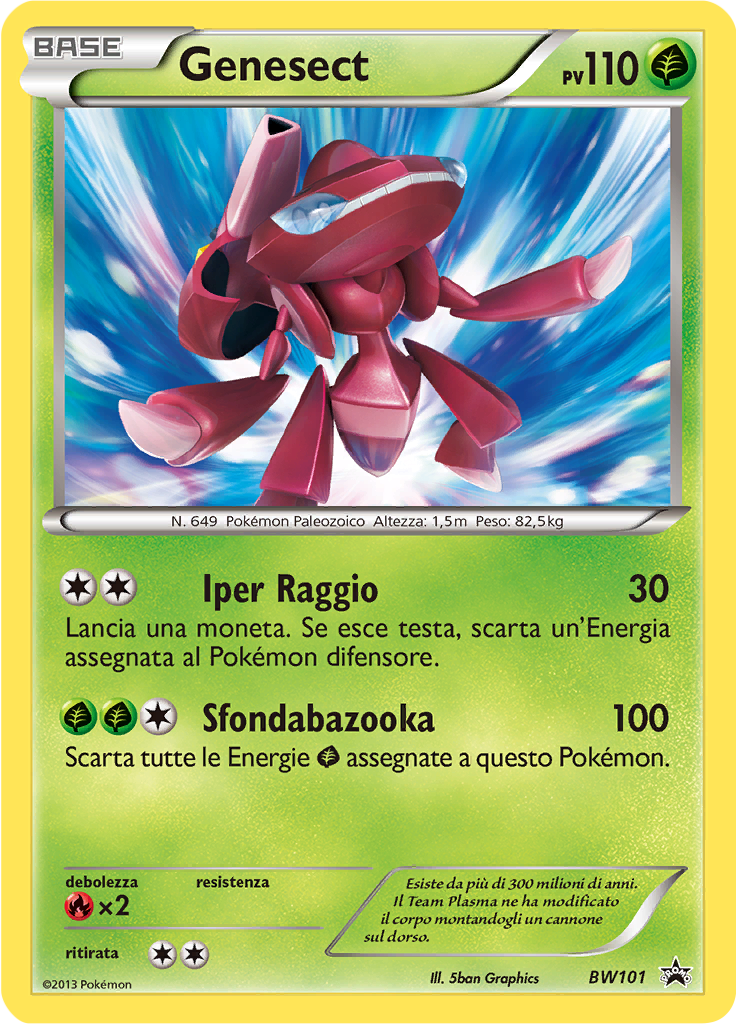 Genesect #101 — NB Promo