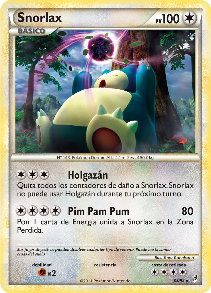 Snorlax #33 — Call of Legends