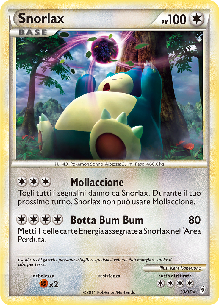 Snorlax #33 — Richiamo delle Leggende