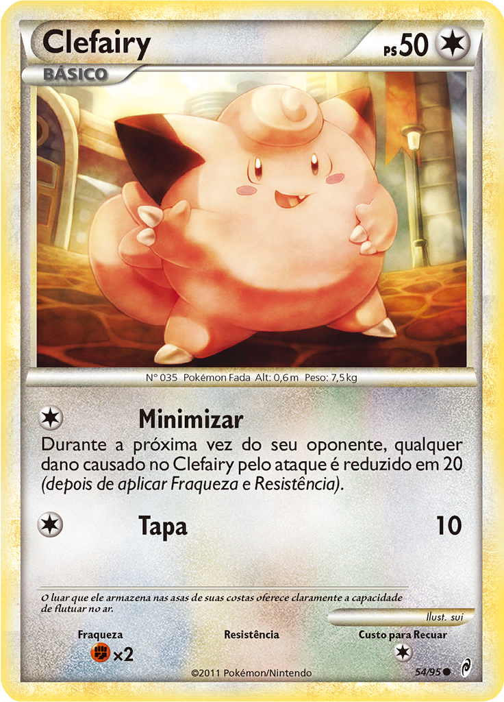 Clefairy #54 — Chamado das Lendas