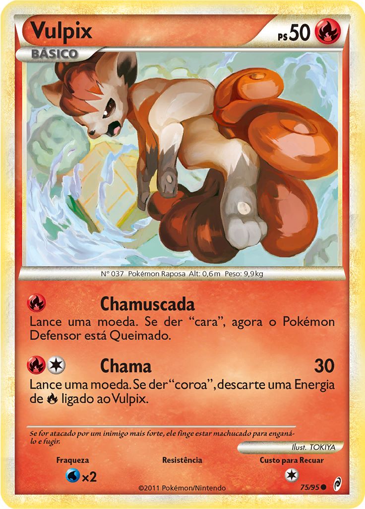 Vulpix #75 — Chamado das Lendas