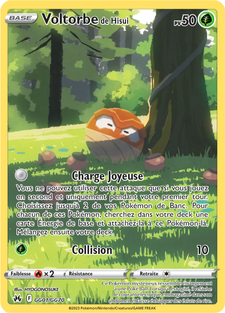 Voltorbe de Hisui #GG01
