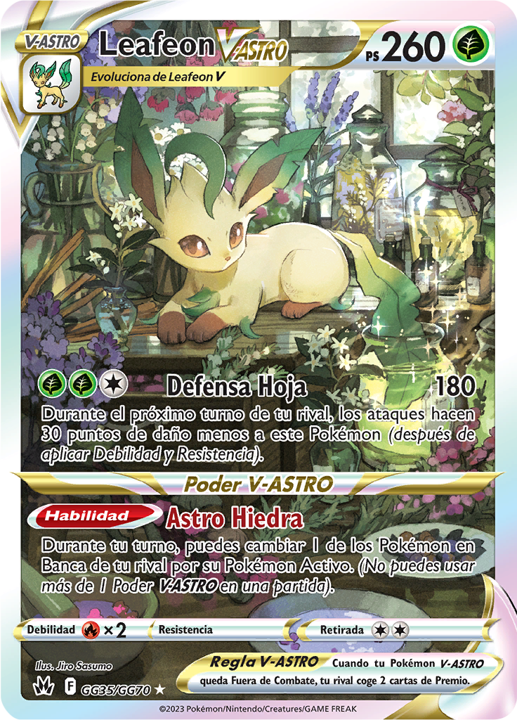 Leafeon V-ASTRO #GG35