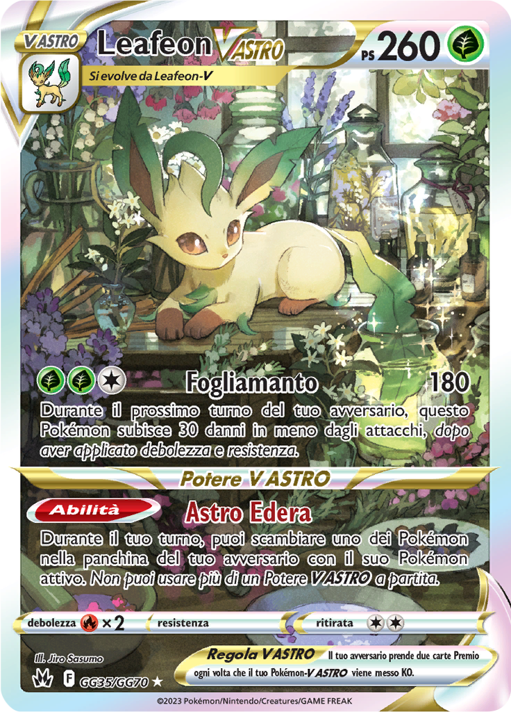 Leafeon V ASTRO #GG35