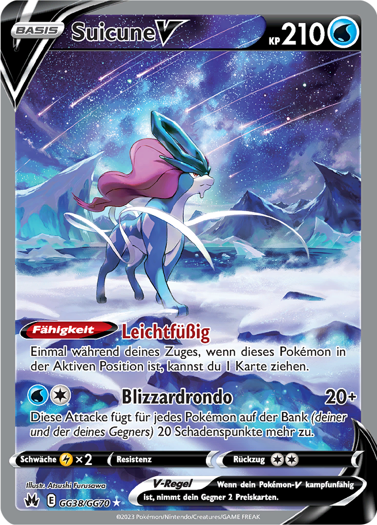 Suicune V #GG38 — Zenit der Könige