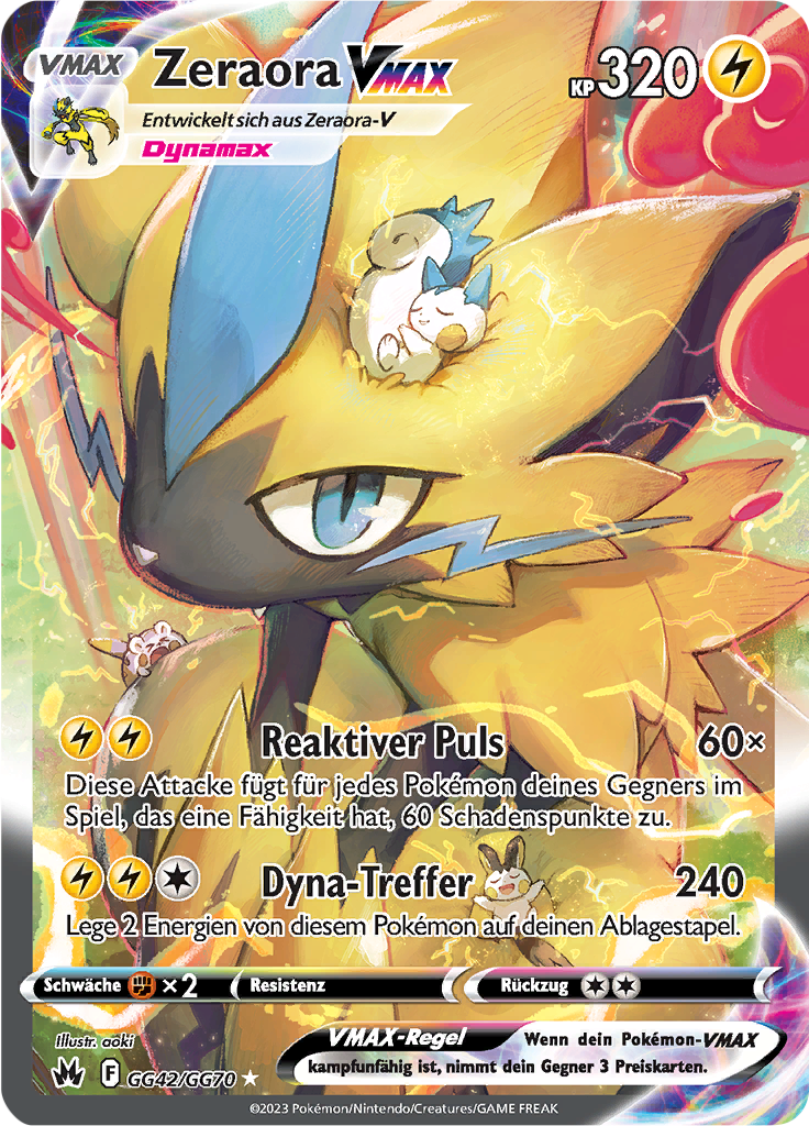 Zeraora VMAX #GG42