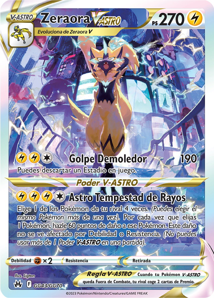 Zeraora V-ASTRO #GG43