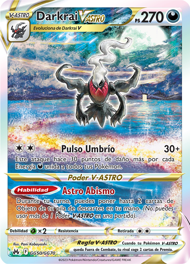 Darkrai V-ASTRO #GG50