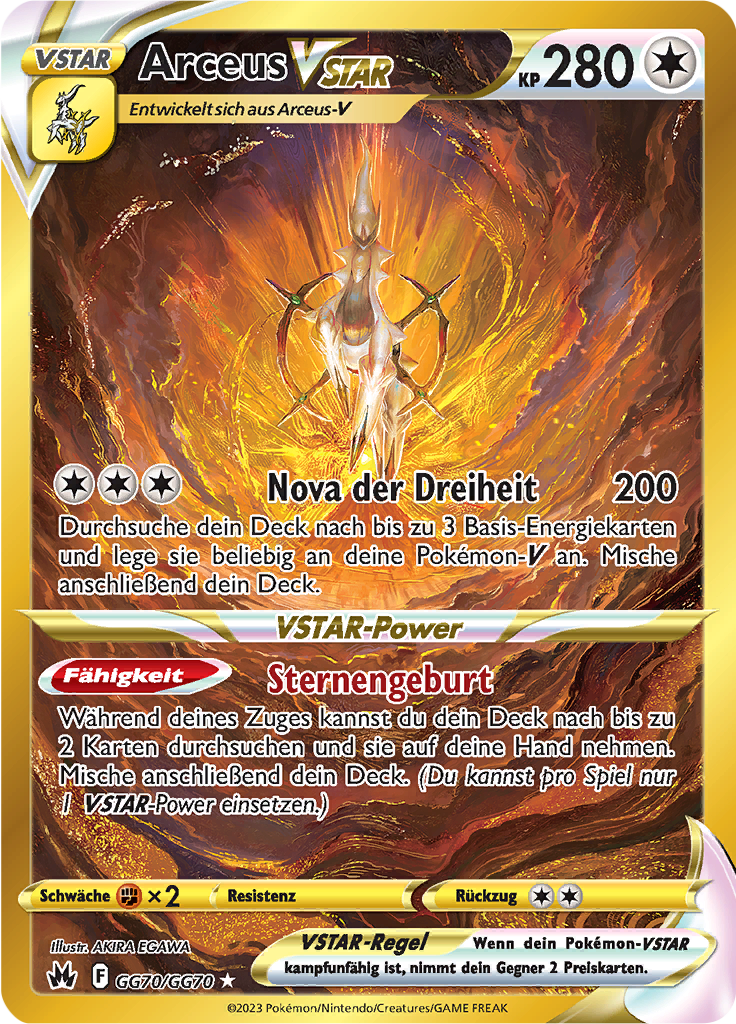Arceus VSTAR #GG70