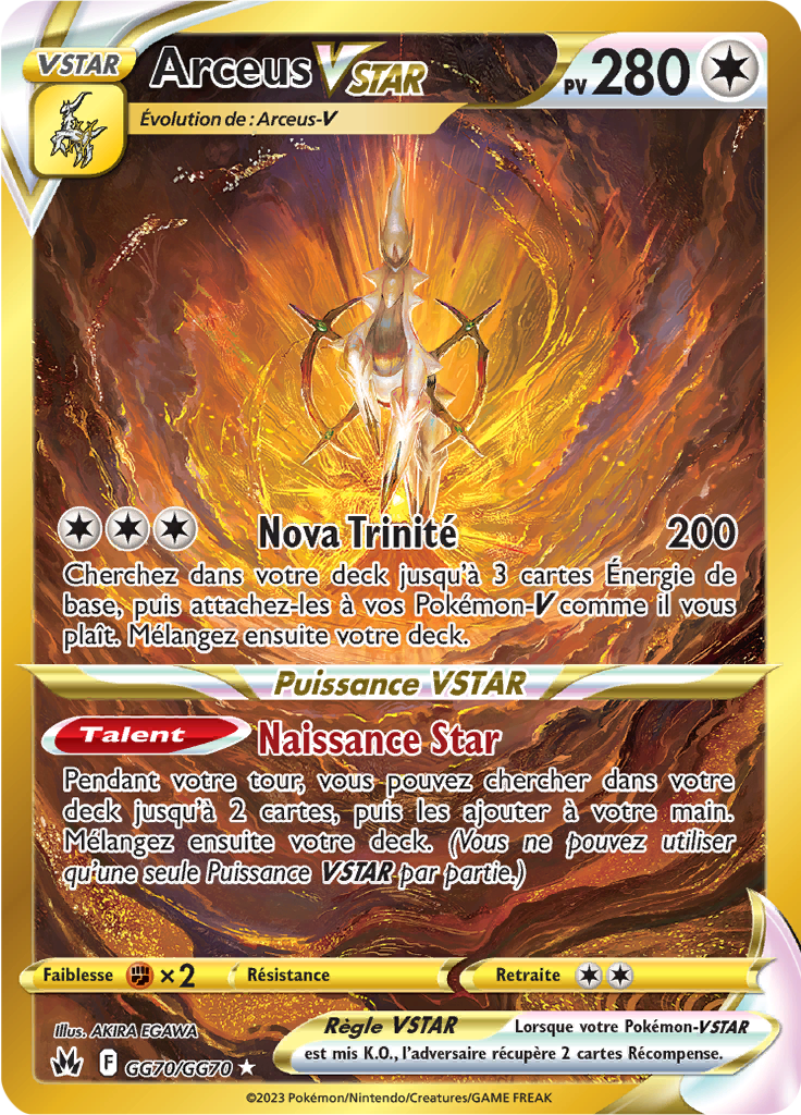 Arceus VSTAR #GG70