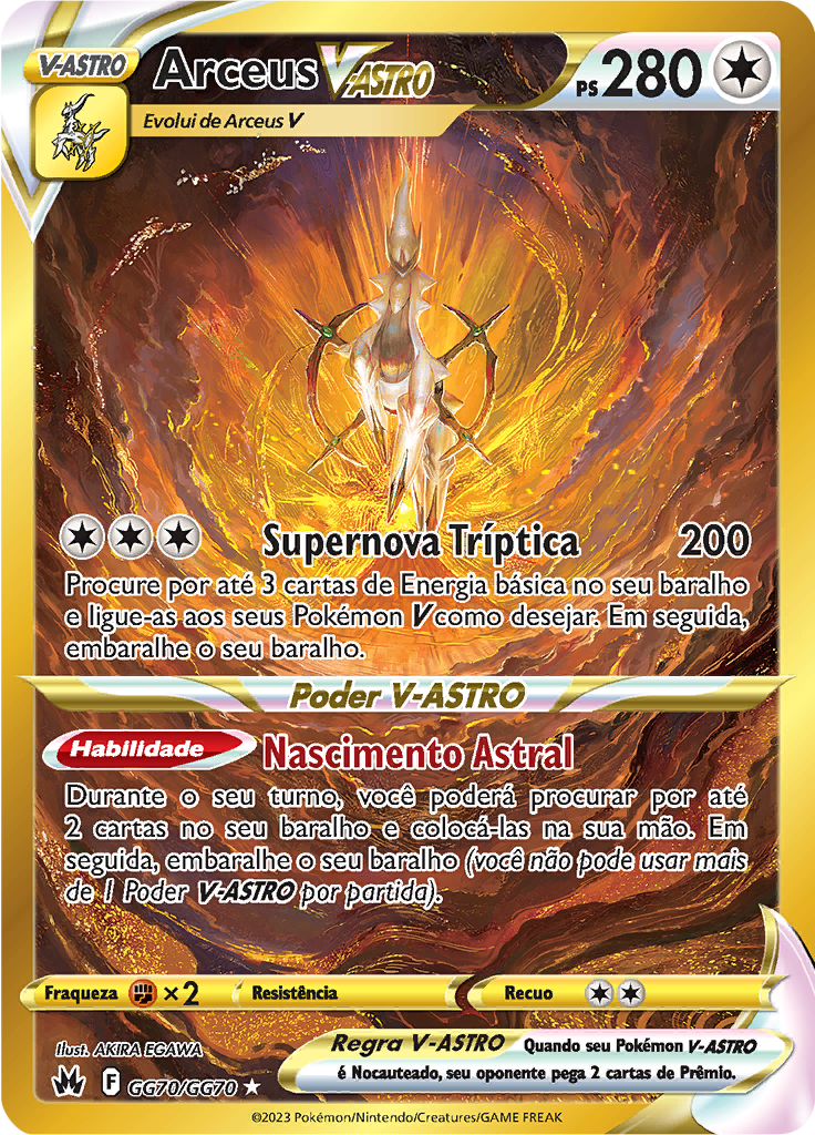 Arceus VSTAR #GG70