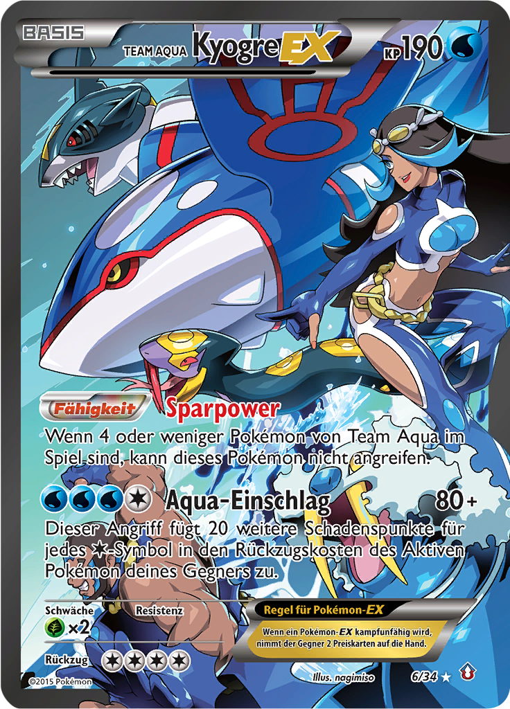 Kyogre EX #6