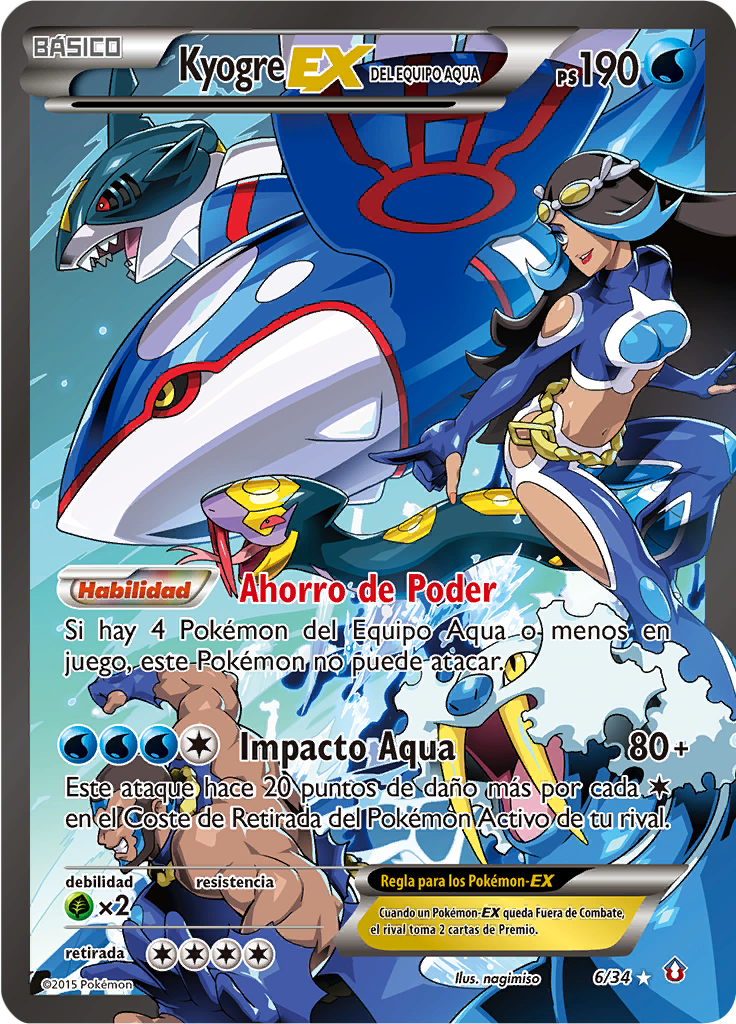 Kyogre ex #6