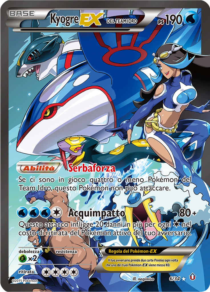 Kyogre ex #6