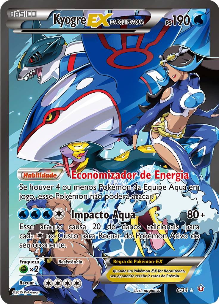 Kyogre EX #6