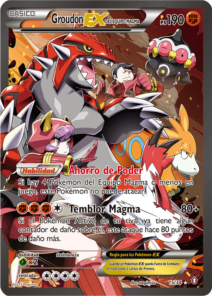 Groudon ex #15