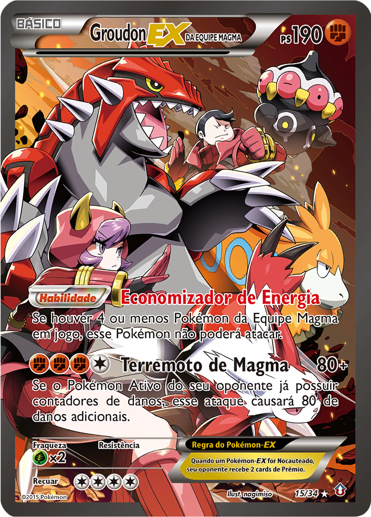 Groudon ex #15