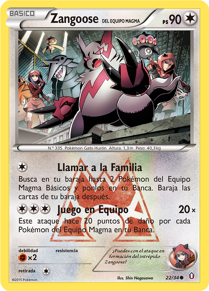 Zangoose #22