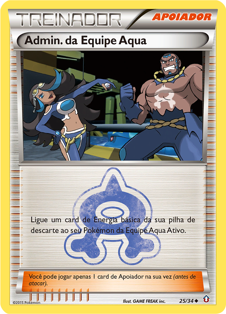 Admin. da Equipe Aqua #25 — Crise Dupla