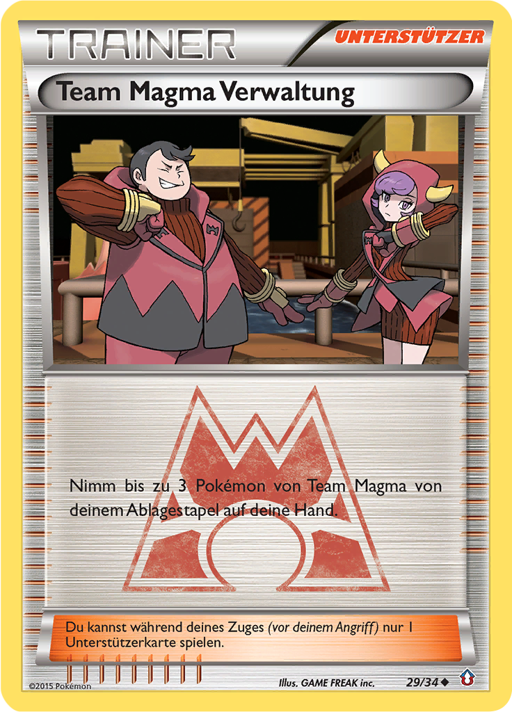 Team Magma Admin #29 — Double Crisis