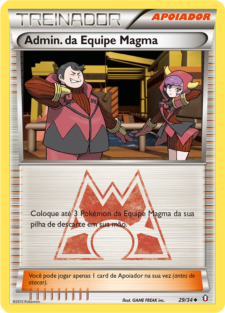 Admin. da Equipe Magma #29 — Crise Dupla