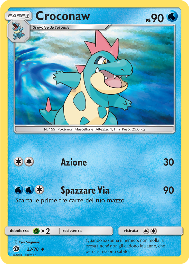 Croconaw #23