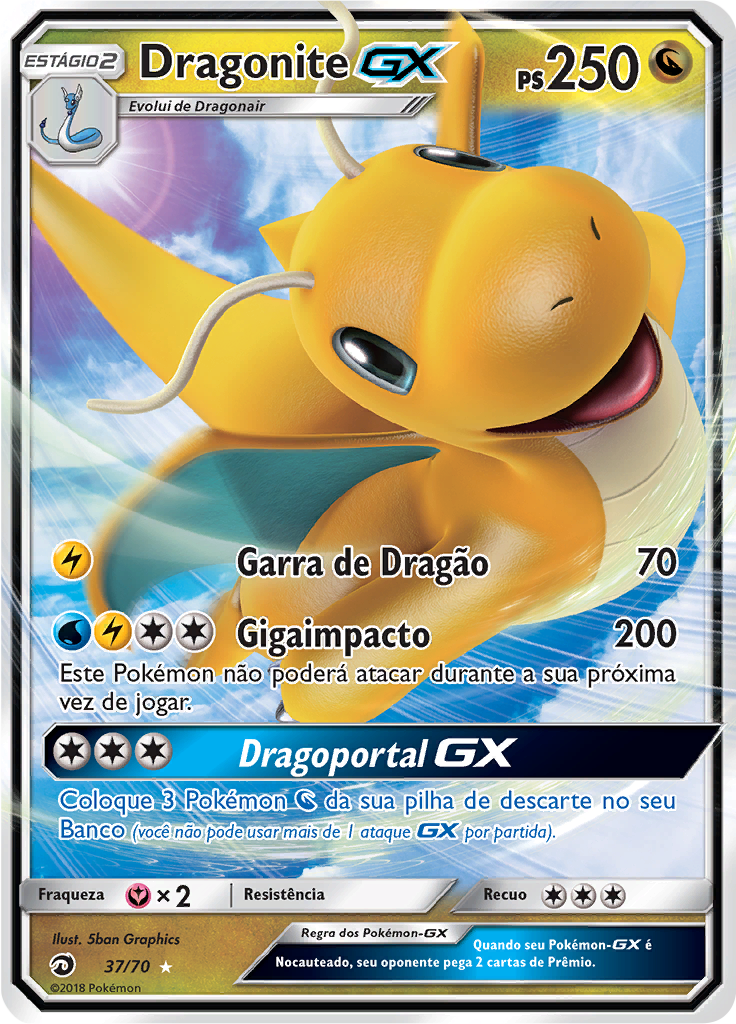 Dragonite GX #37