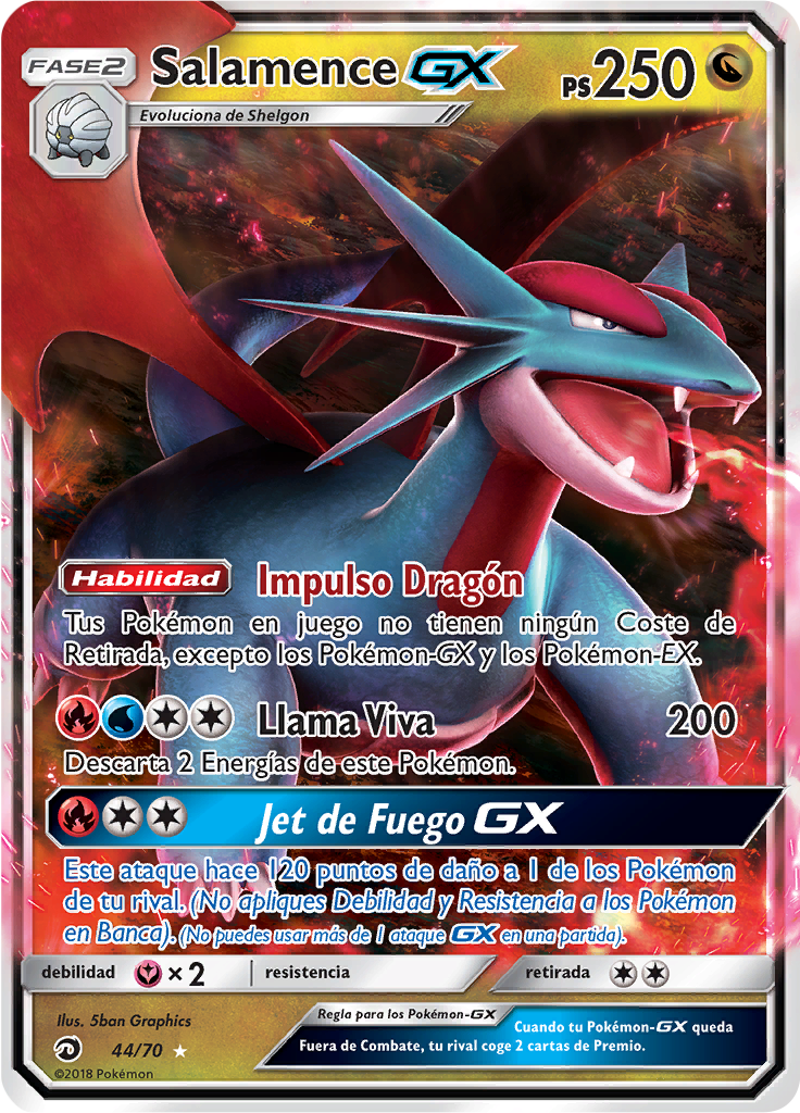 Salamence GX #44