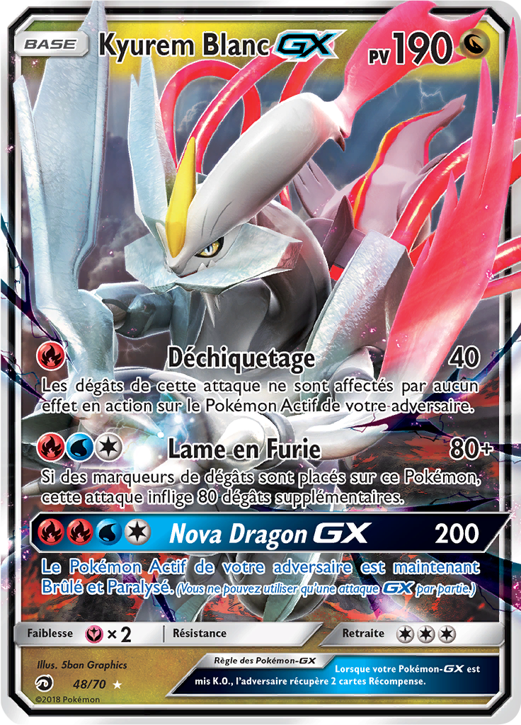 Kyurem Blanc GX #48