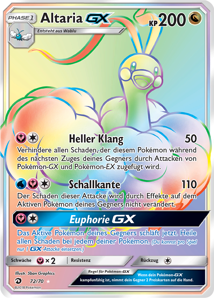 Altaria GX #72