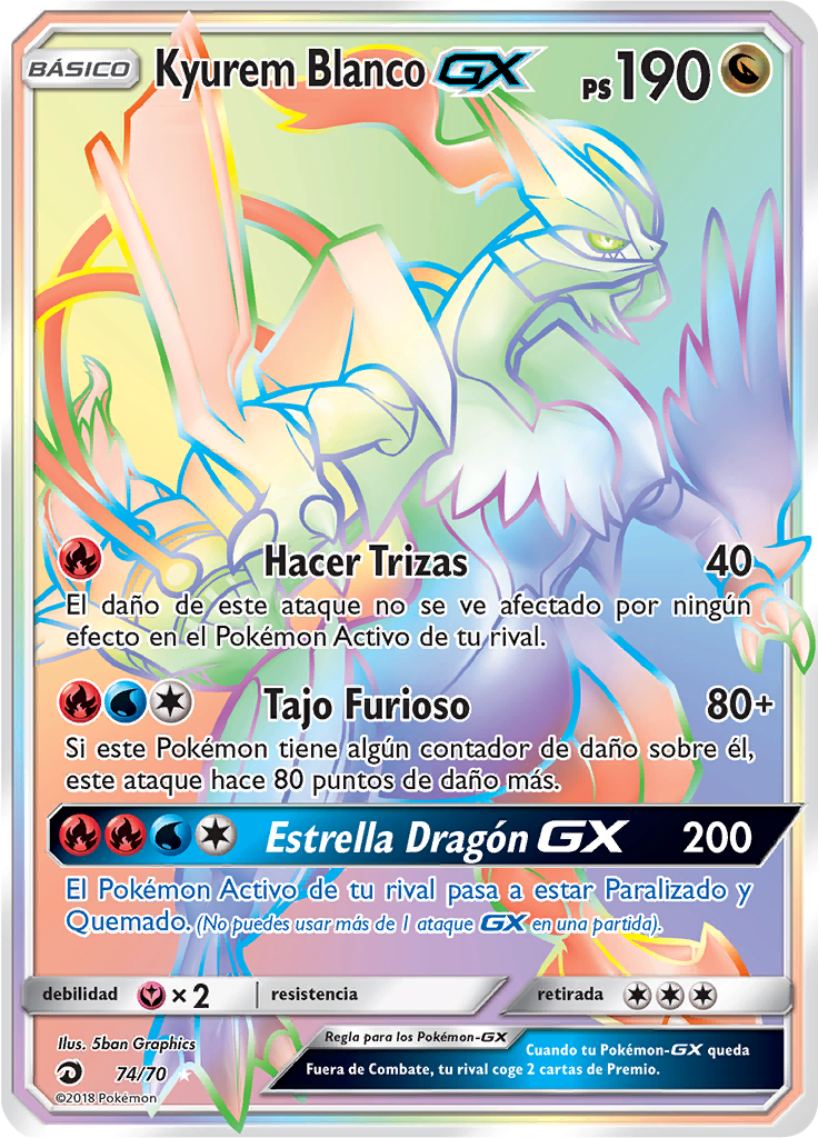 Kyurem Blanco GX #74