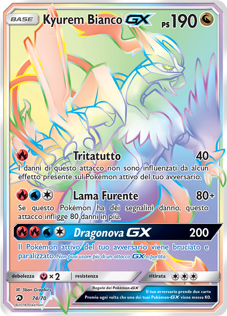 Kyurem Bianco GX #74