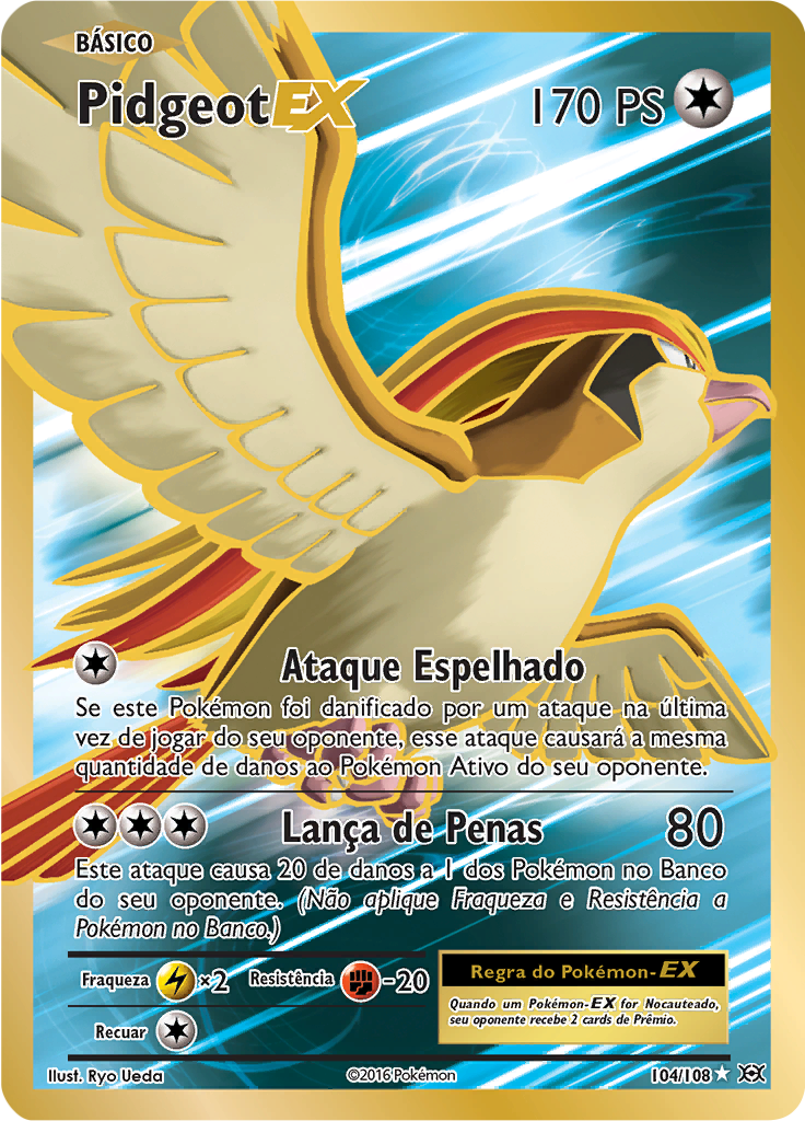Pidgeot ex #104