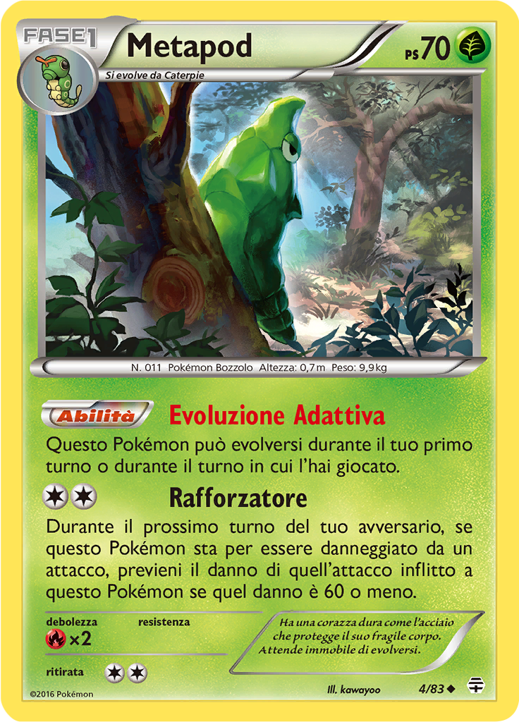 Metapod #4 — Generazioni
