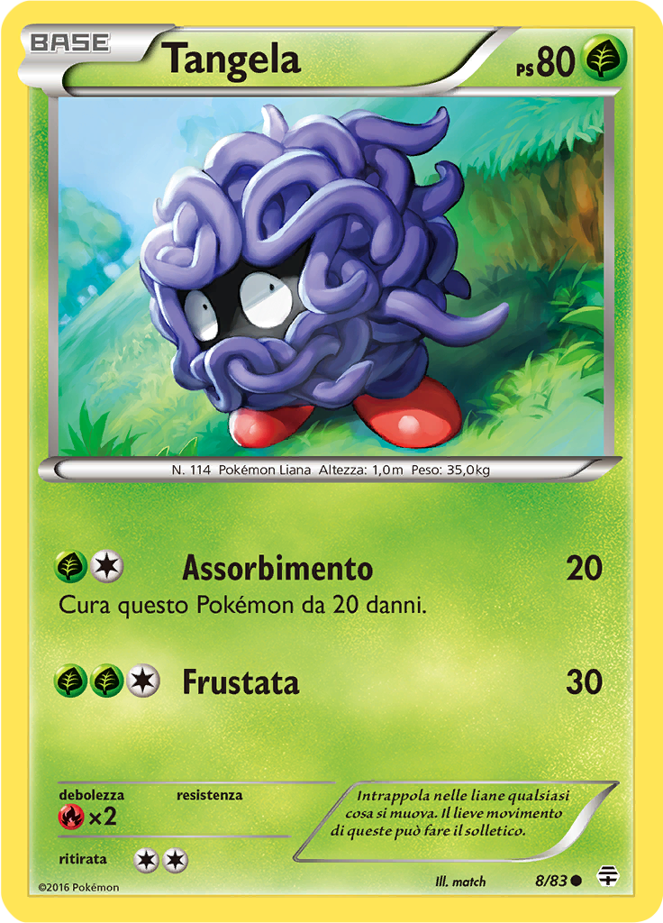 Tangela #8 — Generazioni