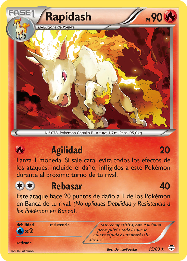 Rapidash #15