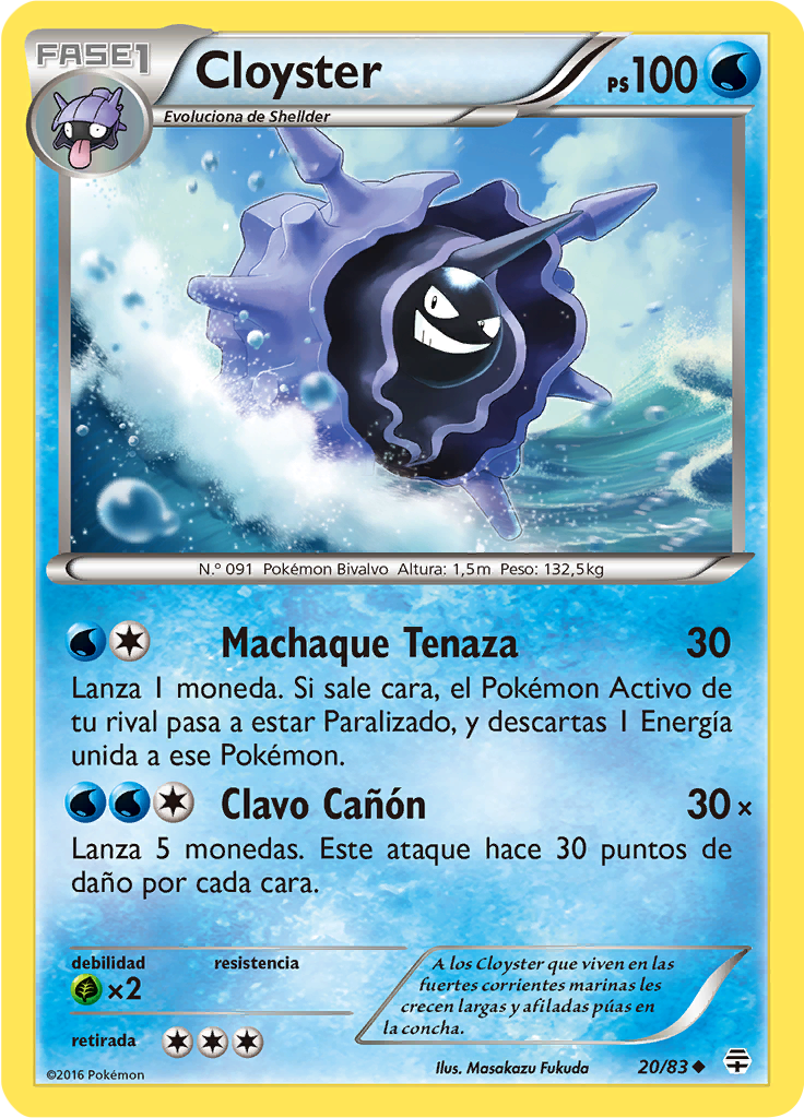 Cloyster #20