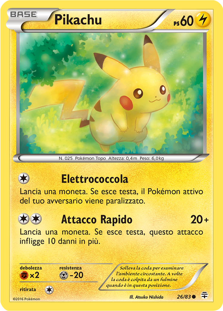 Pikachu #26 — Generazioni