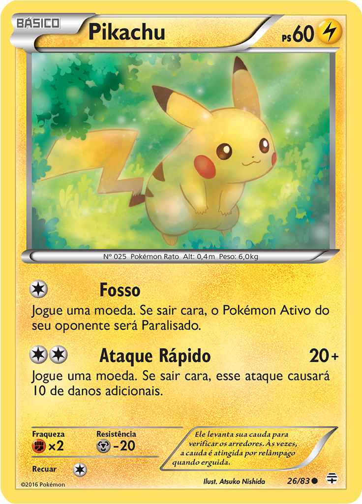 Pikachu #26 — Gerações