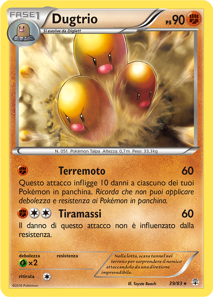 Dugtrio #39