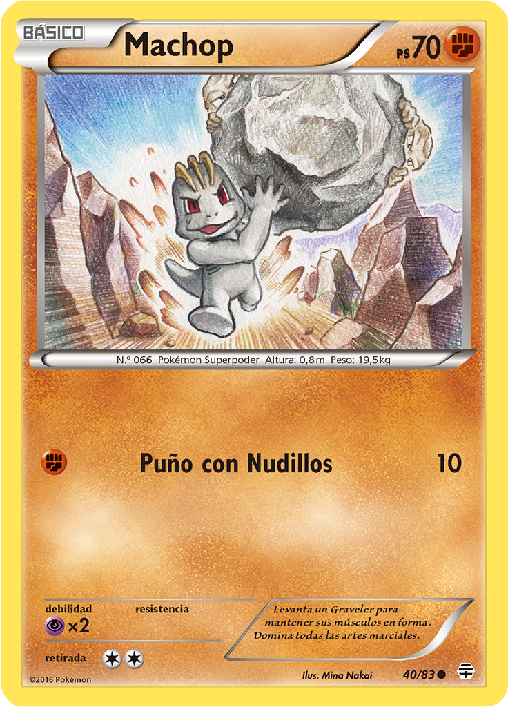 Machop #40 — Generaciones