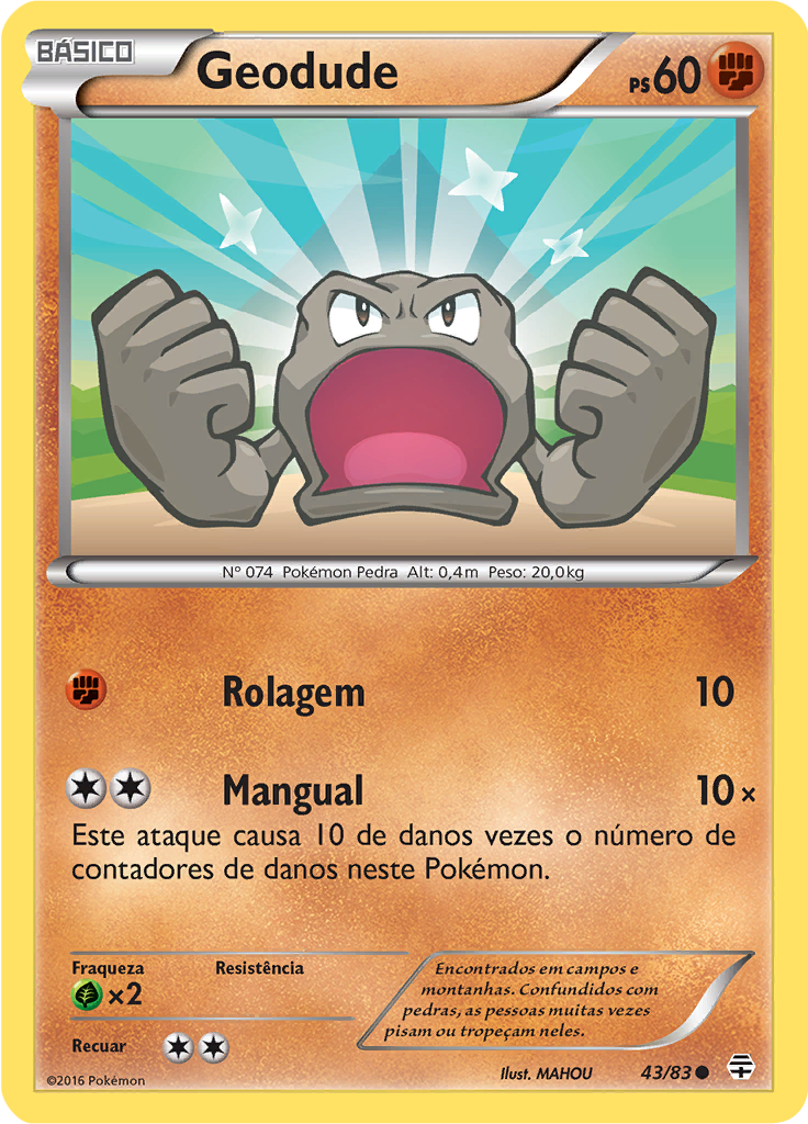 Geodude #43