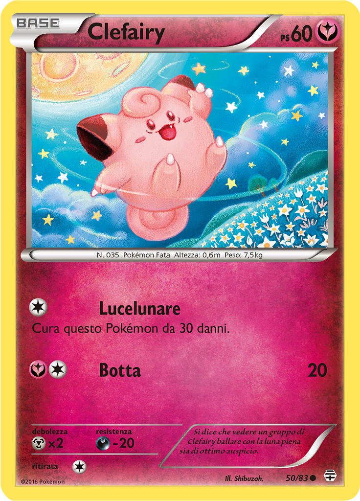 Clefairy #50 — Generazioni