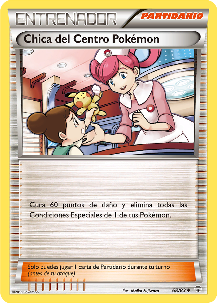 Chica del Centro Pokémon #68