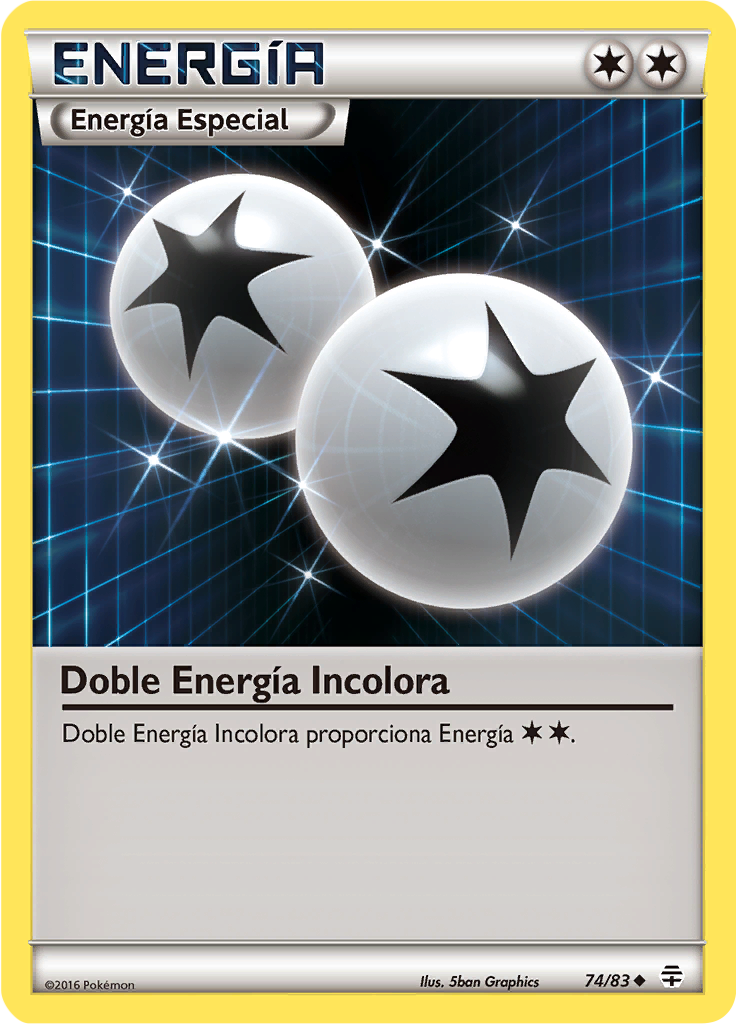 Double Colorless Energy #74